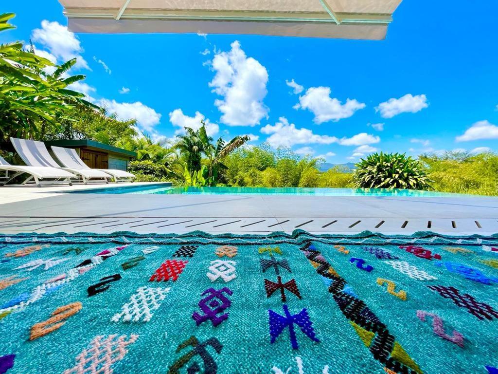 Villa Kumquat, avec piscine Clévacances 4 clés Petit-Bourg Esterno foto