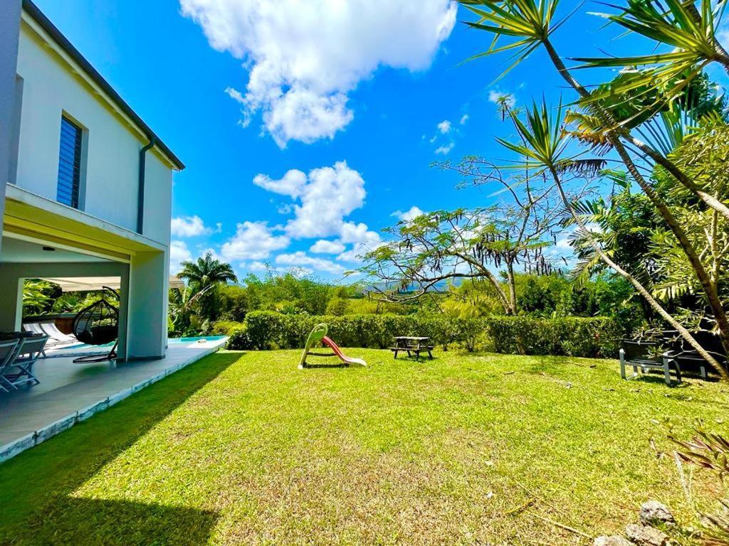 Villa Kumquat, avec piscine Clévacances 4 clés Petit-Bourg Esterno foto